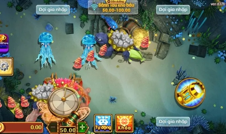Giao diện chơi Bắn Cá Đại Dương Goal123